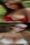 Horny woman playing