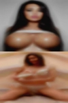 Swinging black cock nude