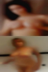 Swinging black cock nude