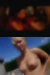 Naked girls fur coats